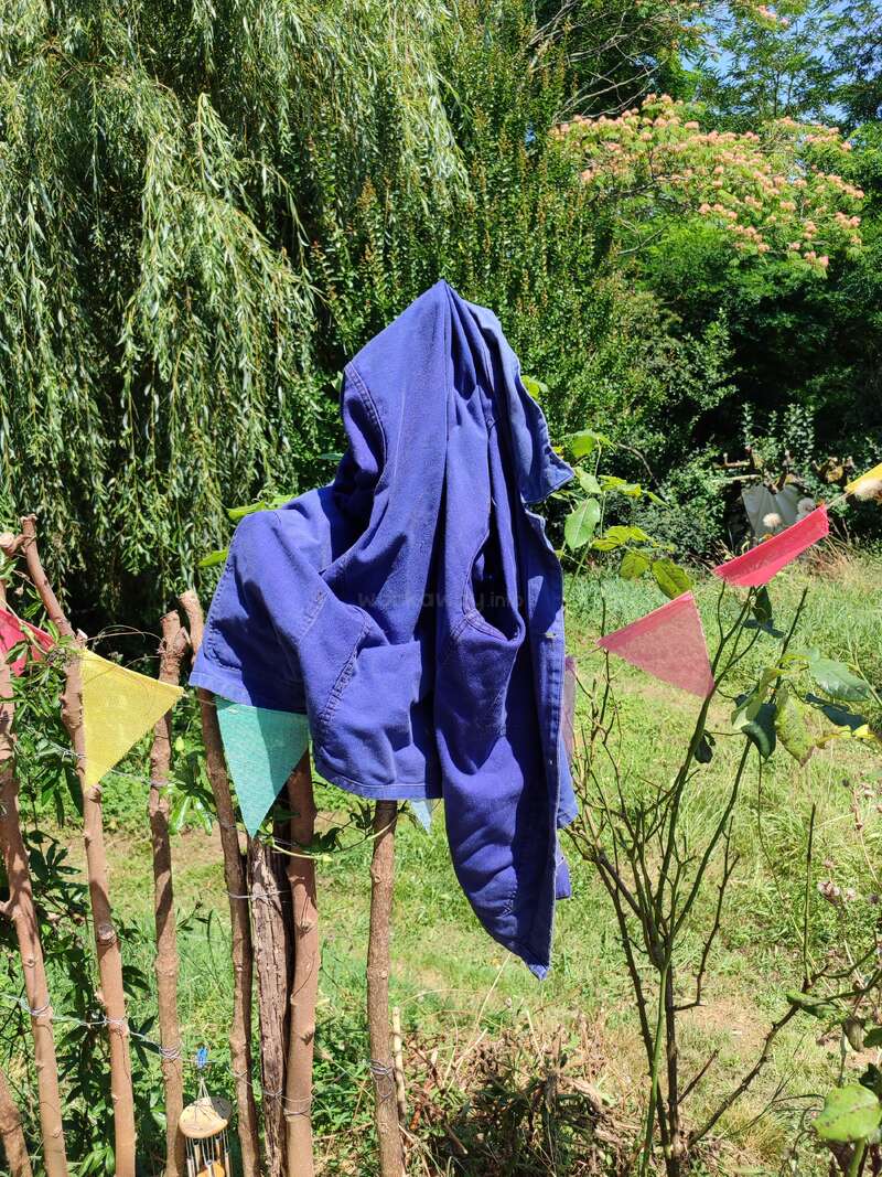 le bleu de travail du woofeur/se